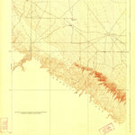 United States Geological Survey Monocline Ridge, CA (1923, 31680-Scale) digital map