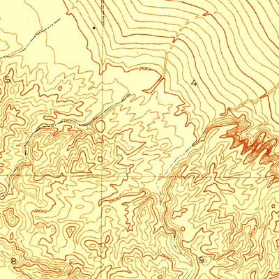 United States Geological Survey Monocline Ridge, CA (1923, 31680-Scale) digital map