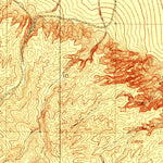 United States Geological Survey Monocline Ridge, CA (1923, 31680-Scale) digital map