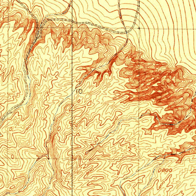 United States Geological Survey Monocline Ridge, CA (1923, 31680-Scale) digital map