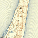 United States Geological Survey Monomoy Point, MA (1942, 31680-Scale) digital map