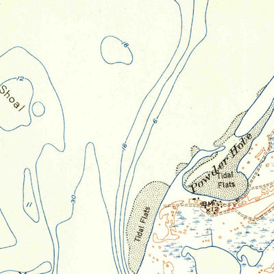United States Geological Survey Monomoy Point, MA (1953, 31680-Scale) digital map