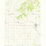 United States Geological Survey Monona, IA (1971, 24000-Scale) digital map