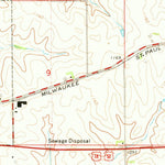 United States Geological Survey Monona, IA (1971, 24000-Scale) digital map