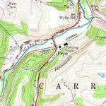 United States Geological Survey Monongahela, PA (1954, 24000-Scale) digital map