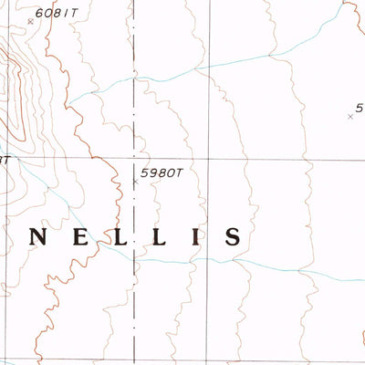 United States Geological Survey Monotony Valley, NV (1987, 24000-Scale) digital map