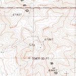 United States Geological Survey Monotony Valley, NV (1987, 24000-Scale) digital map