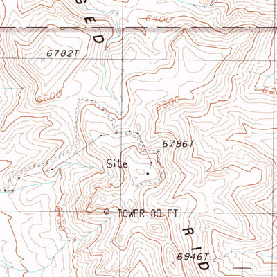 United States Geological Survey Monotony Valley, NV (1987, 24000-Scale) digital map