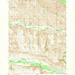 United States Geological Survey Monowi, NE-SD (1950, 24000-Scale) digital map
