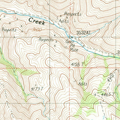 United States Geological Survey Monroe Butte, ID-OR (1987, 24000-Scale) digital map