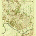 United States Geological Survey Monroe City, IN (1944, 24000-Scale) digital map