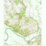 United States Geological Survey Monroe City, IN (1958, 24000-Scale) digital map