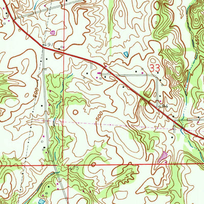 United States Geological Survey Monroe City, IN (1958, 24000-Scale) digital map