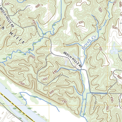 United States Geological Survey Monroe City, IN (2022, 24000-Scale) digital map