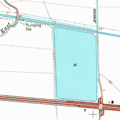United States Geological Survey Monroe City, TX (1994, 24000-Scale) digital map