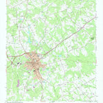 United States Geological Survey Monroe, GA (1964, 24000-Scale) digital map