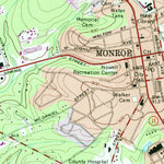 United States Geological Survey Monroe, GA (1964, 24000-Scale) digital map