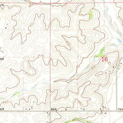 United States Geological Survey Monroe, IA (1965, 24000-Scale) digital map
