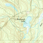 United States Geological Survey Monroe Lake, ME (1990, 24000-Scale) digital map