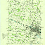 United States Geological Survey Monroe, MI (1927, 31680-Scale) digital map