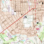 United States Geological Survey Monroe, NC (1971, 24000-Scale) digital map