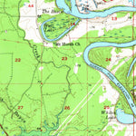 United States Geological Survey Monroe North, LA (1957, 62500-Scale) digital map