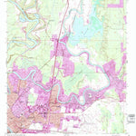 United States Geological Survey Monroe North, LA (1994, 24000-Scale) digital map