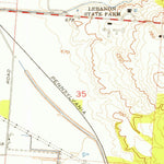 United States Geological Survey Monroe, OH (1955, 24000-Scale) digital map