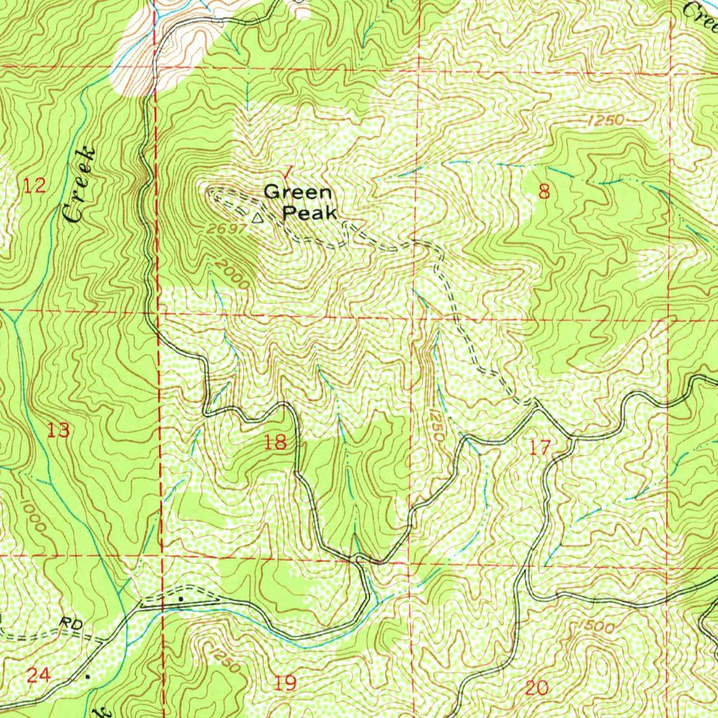 Monroe, OR (1957, 62500-Scale) Map by United States Geological Survey ...