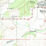 United States Geological Survey Monroe, OR (1969, 24000-Scale) digital map