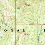 United States Geological Survey Monroe Peak, UT (2001, 24000-Scale) digital map