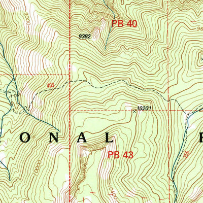 United States Geological Survey Monroe Peak, UT (2001, 24000-Scale) digital map