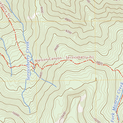 United States Geological Survey Monroe Peak, UT (2023, 24000-Scale) digital map