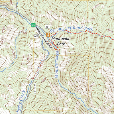 United States Geological Survey Monroe Peak, UT (2023, 24000-Scale) digital map