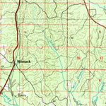 United States Geological Survey Monroe South, LA (1985, 100000-Scale) digital map