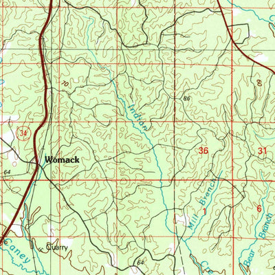 United States Geological Survey Monroe South, LA (1985, 100000-Scale) digital map