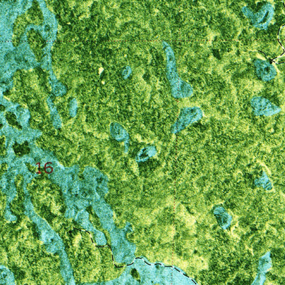 United States Geological Survey Monroe Station NE, FL (1972, 24000-Scale) digital map