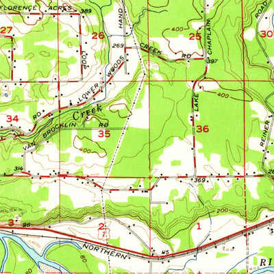 United States Geological Survey Monroe, WA (1956, 62500-Scale) digital map