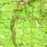 United States Geological Survey Monroe, WA (1956, 62500-Scale) digital map