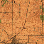 United States Geological Survey Monroe, WI-IL (1922, 62500-Scale) digital map