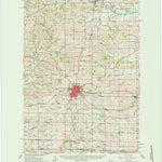 United States Geological Survey Monroe, WI-IL (1962, 62500-Scale) digital map