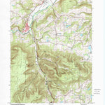 United States Geological Survey Monroeton, PA (1999, 24000-Scale) digital map