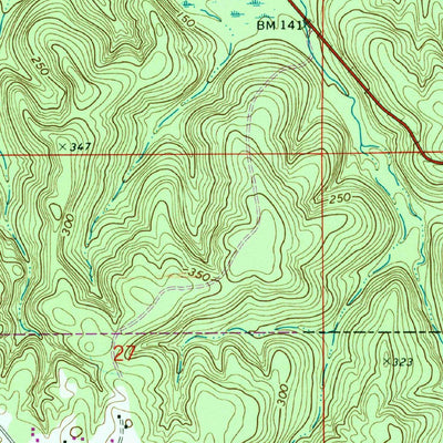 United States Geological Survey Monroeville, AL (1972, 24000-Scale) digital map