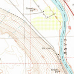 United States Geological Survey Monse, WA (1980, 24000-Scale) digital map