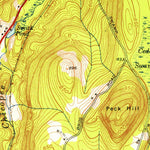 United States Geological Survey Monson, MA-CT (1953, 24000-Scale) digital map