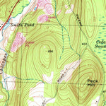 United States Geological Survey Monson, MA-CT (1967, 24000-Scale) digital map