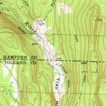 United States Geological Survey Monson, MA-CT (1967, 24000-Scale) digital map