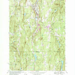 United States Geological Survey Monson, MA-CT (1967, 25000-Scale) digital map