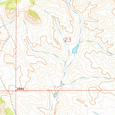United States Geological Survey Montague Butte, MT (1969, 24000-Scale) digital map