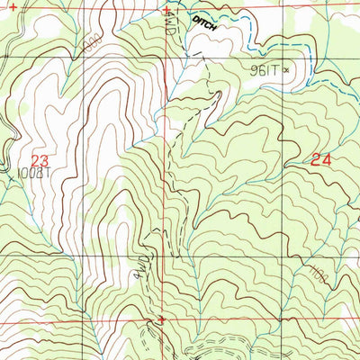 United States Geological Survey Montague, CA (1984, 24000-Scale) digital map